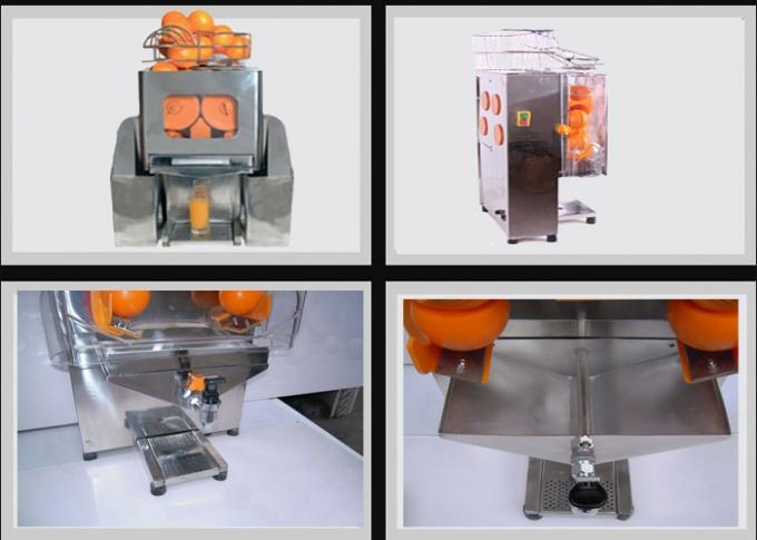 Sans couture joignez la machine orange commerciale de presse-fruits 370W 50HZ/110V pour le gymnase
