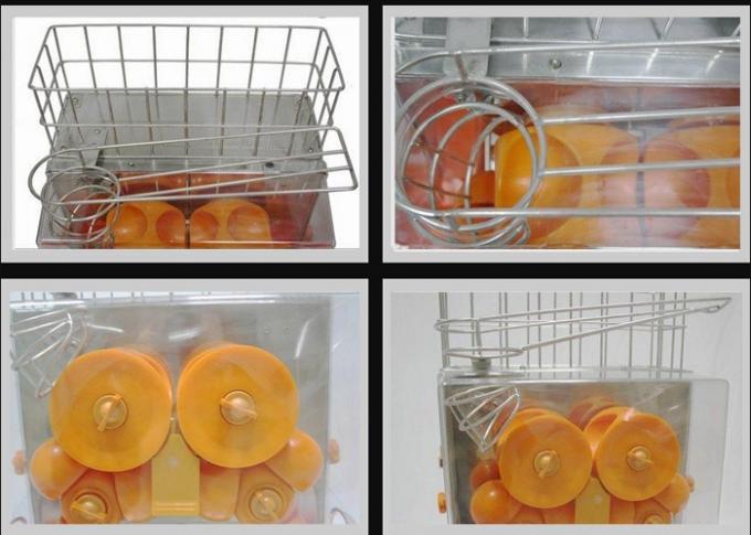 Sans couture joignez la machine orange commerciale de presse-fruits 370W 50HZ/110V pour le gymnase