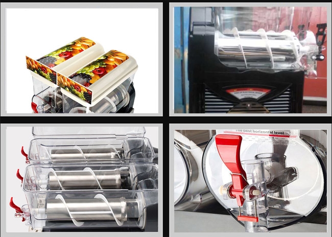 Machine 220v de neige fondue congelée par saveur professionnelle du message publicitaire 3 enrouler de 360 degrés autour de CE