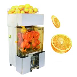 Presse-fruits orange automatique de fruit de citron de presse-fruits d'acier inoxydable pour le supermarché