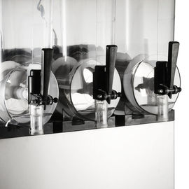 machine de neige fondue de glace de 12L×3 800W, machine commerciale de neige fondue pour la boisson surgelée