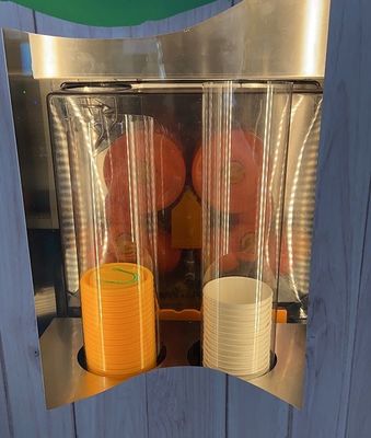 Écran tactile Juice Vending Machine pressé à froid d'acier inoxydable
