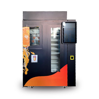 Distributeur automatique orange de presse-fruits de service de l'individu 12OZ Bill Coin Acceptor