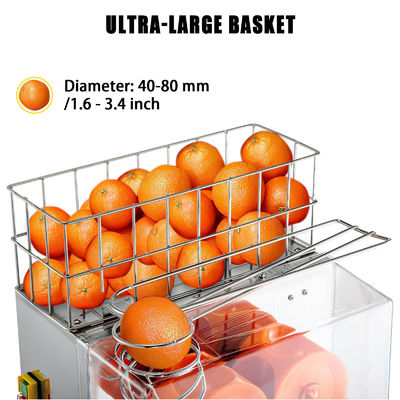 Machine de presse-fruits d'acier inoxydable/fabricant oranges commerciaux jus de fruit