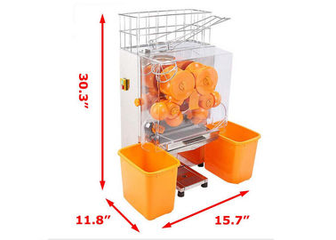 Machine orange de presse-fruits d'acier inoxydable