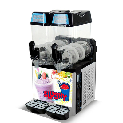 La machine de luxe de neige fondue de glace avec le luxe d'éclairage enferme dans une boîte la machine de fonte de neige
