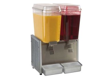 distributeur chaud ou froid de jus du fruit 9L×2 de boissons avec le système de chauffage, mélange, pulvérisant
