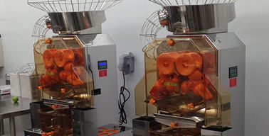 Machine commerciale de jus d'orange de presse-fruits orange tout-en-un libre d'agrume pour le supermarché
