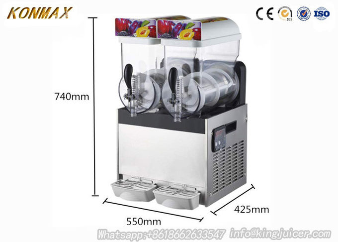 machine de neige fondue de glace de Smoothie de la margarita 500W, machine à glaçons de neige fondue grande capacité