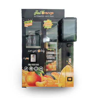 Système orange de Juice Vending Machine With Cooling de paiement de note