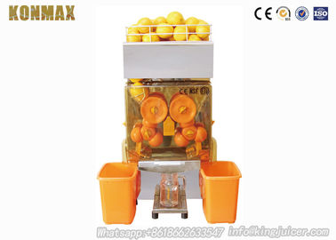 Machine orange commerciale de presse-fruits d'OEM de la CE, équipement de serrage orange frais