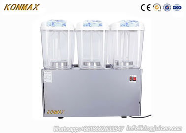 Le distributeur froid de boissons d'acier inoxydable, le froid 9L×4 et la chaleur traient/distributeurs de Coffe