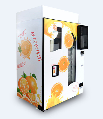 Distributeur automatique pur de jus d'orange de 100% automatique avec l'argent liquide/pièce de monnaie de manière de paiement facile